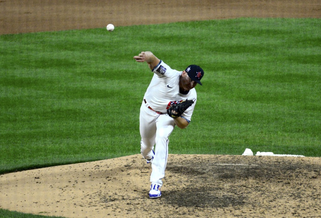 Padres closer Mark Melancon.