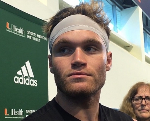 Tate Martell 's transition to receiver going smoothly