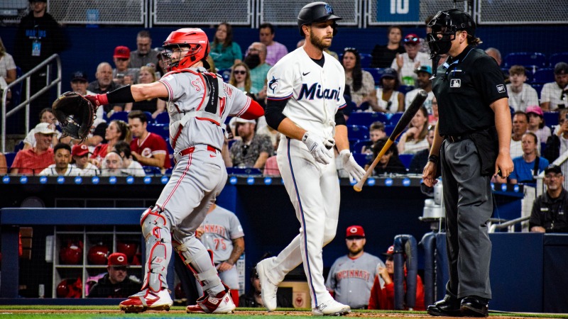 Austin Slater Signs With Mets After Being Cut by Marlins