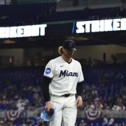 Marlins pitcher Chris Paddack