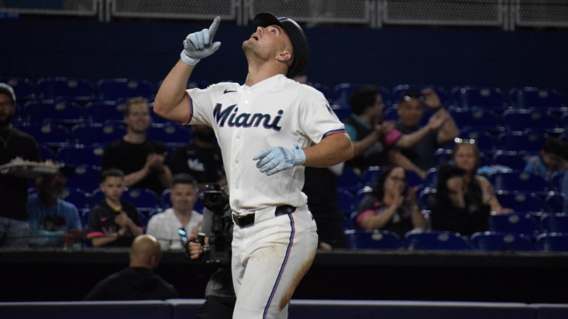 Jakob Marsee Homers But Marlins Lose to Cardinals