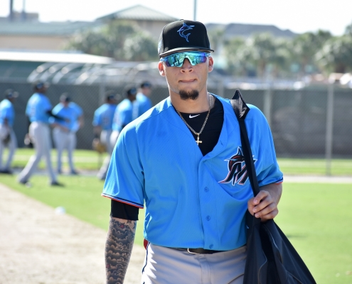 Marlins to call up Isan Diaz and Lewis Brinson