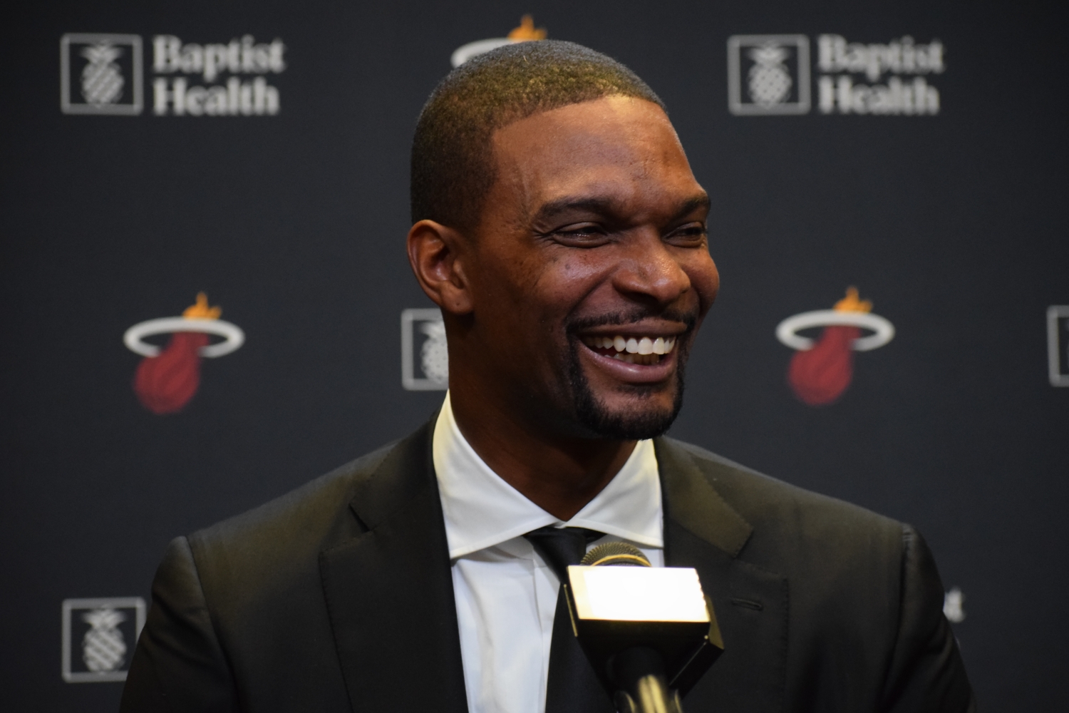 Chris Bosh reflects on career as Heat retires his jersey