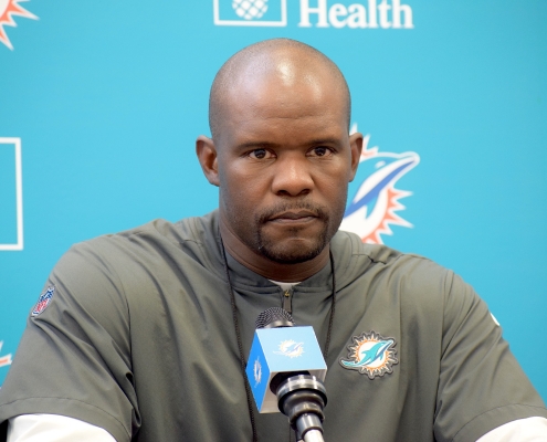 Brian Flores is filing a lawsuit against the Dolphins and the entire NFL