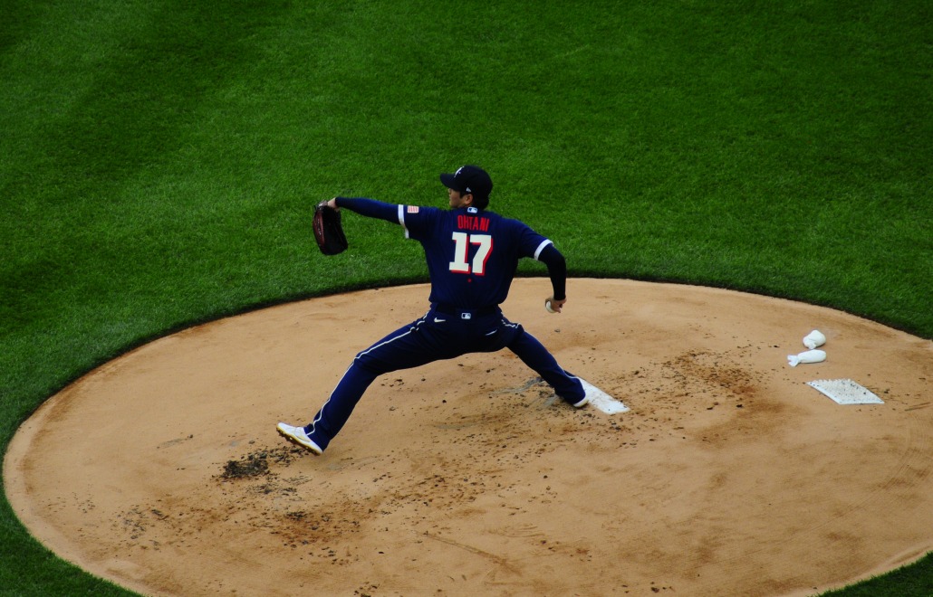 Angels starting pitcher Shohei Ohtani.