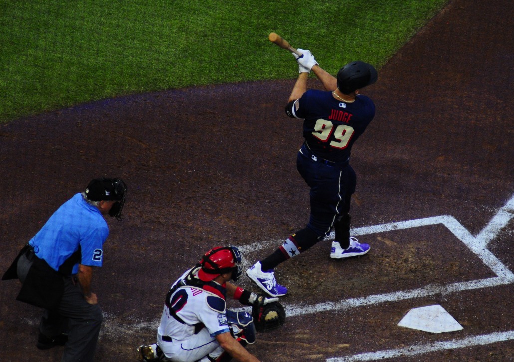 Yankees outfielder Aaron Judge.