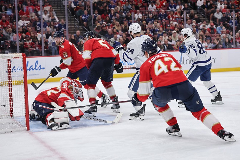 Panthers Lose 4-1 to Maple Leafs, Fall to Last Place in Eastern Conference