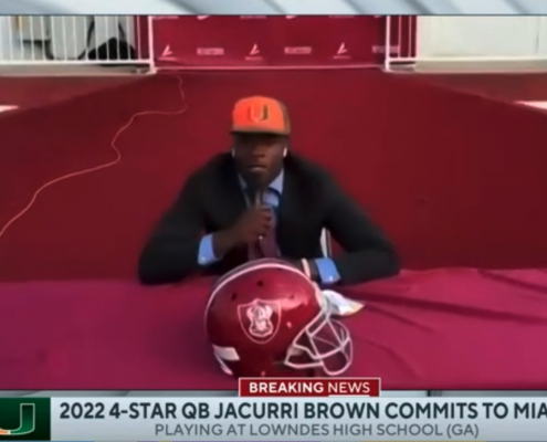 What can Brown do for you? 4-star QB commits to Miami