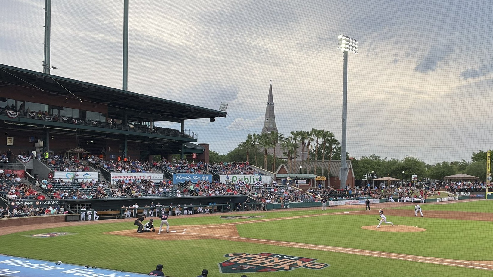 Minor League Baseball's Jacksonville Jumbo Shrimp delay season