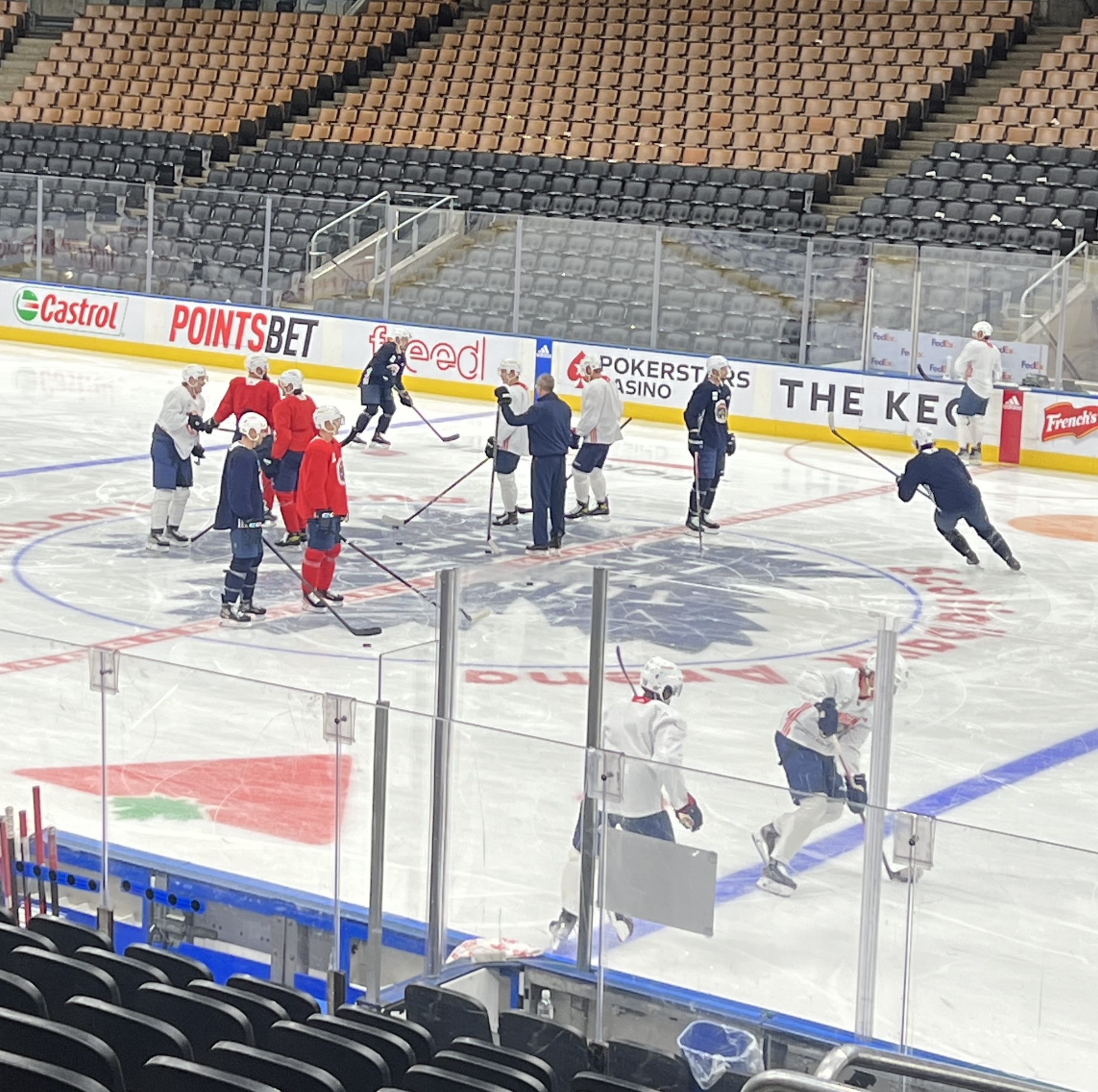 Alex Ovechkin Returns To Ice, Participates In Capitals' Informal Skate
