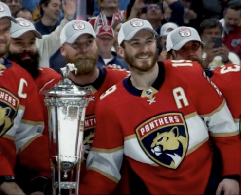 Panthers clinch spot in Stanley Cup Playoffs