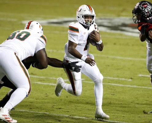 Canes move up to #9 in AP Poll while King earns national honors