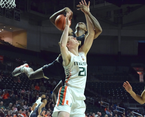 Waardenburg, McGustly set career highs as Miami dominates Coppin State 91-60