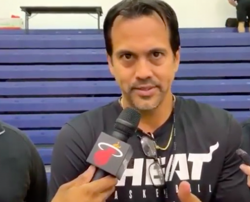 Spoelstra Rolls Out Surprise Miami Heat Starting Five