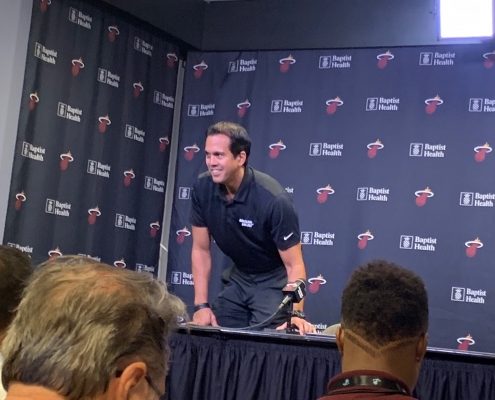 The best of an energized Erik Spoelstra press conference
