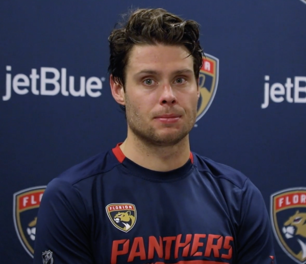 Carter Verhaeghe's journey to the Florida Panthers