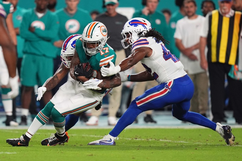 Miami Dolphins stun the Buffalo Bills in first game post Chris Grier