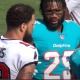 Xavien Howard and the Miami Dolphins defense had a rough time in a 45-17 loss to the Tampa Bay Buccaneers.
