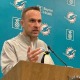 Jeff Hafley discusses Dolphins' 35-13 defeat against the 49ers.