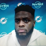 Dolphins rookie quarterback Noah Igbinoghene had a rough day against the Bills.