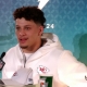 Chiefs quarterback Patrick Mahomes at the opening night event for Super Bowl 54. (Craig Davis for Five Reasons Sports Network)