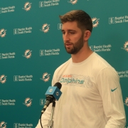 Josh Rosen acknowledges he has a lot to prove as he joins the Miami Dolphins. (Craig Davis photo)