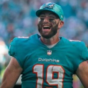 Rookie Skylar Thompson will start for the Miami Dolphins in the wild-card game against the Bills.