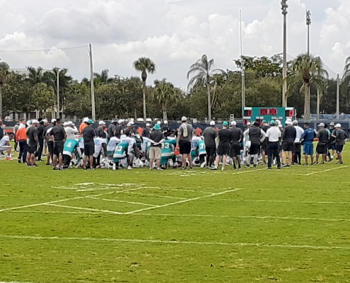 Miami Dolphins Camp Quickie Notes: Day 10