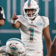 Tua Tagovailoa made his debut in a brief appearance, but the big story of the Miami Dolphins is their rise as a playoff contender.