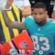 Touchdown pass to Darren Waller helped the Dolphins to a big early lead at Carolina, but then they stopped throwing to him.